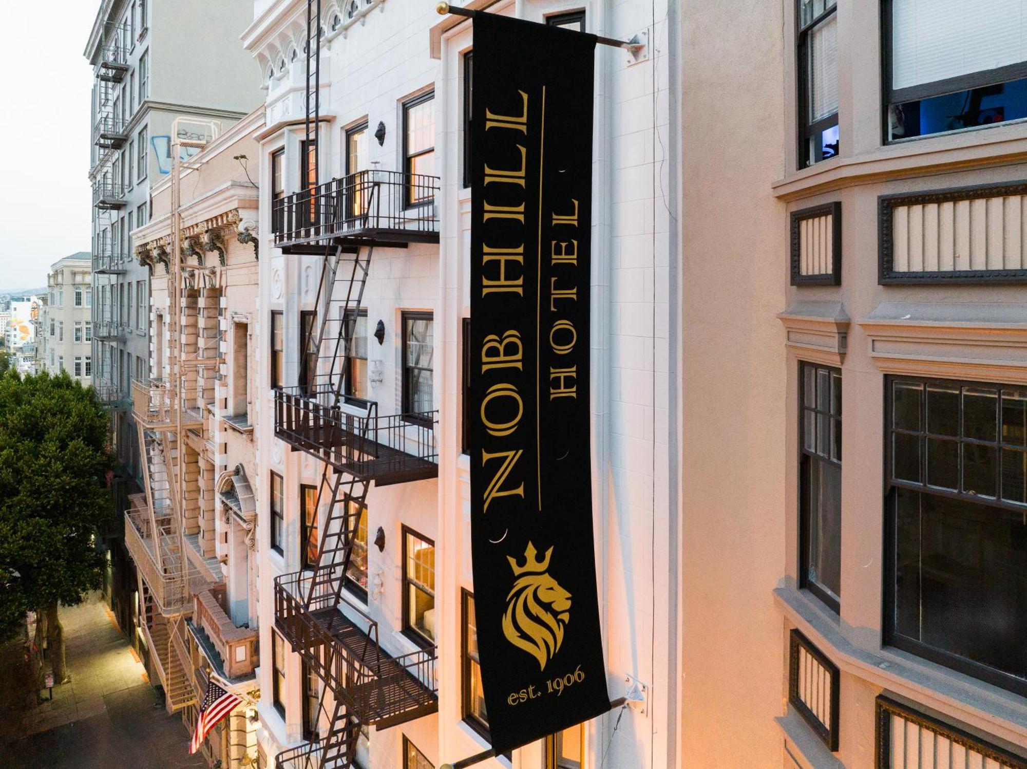 Nob Hill Hotel Сан-Франциско Экстерьер фото