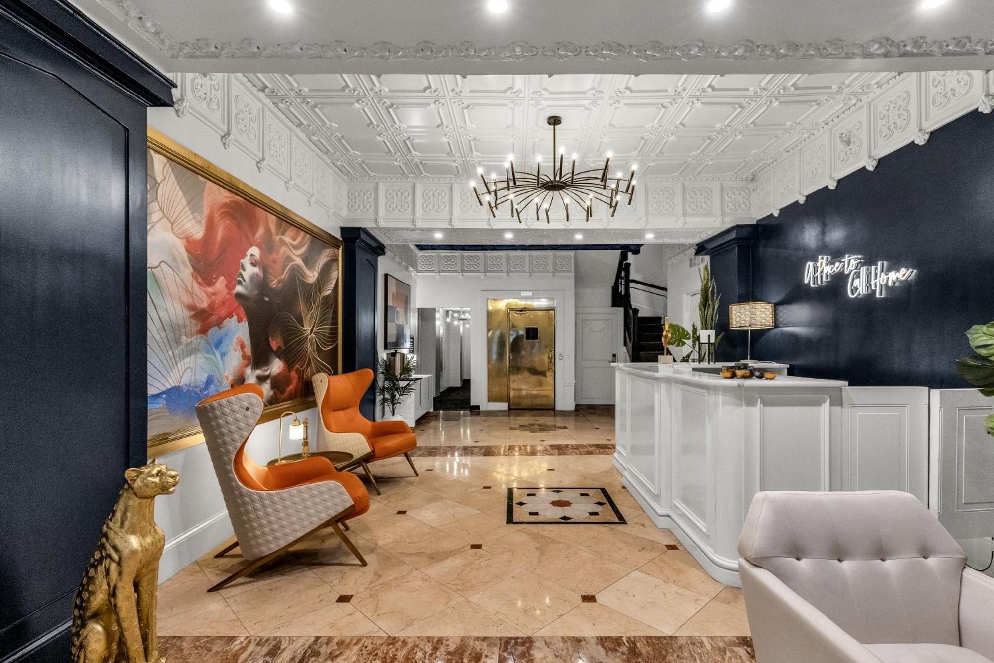 Nob Hill Hotel Сан-Франциско Экстерьер фото